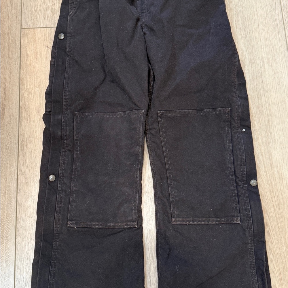 Carhartt Dark Brown Overalls women’s - Picture 4 of 6